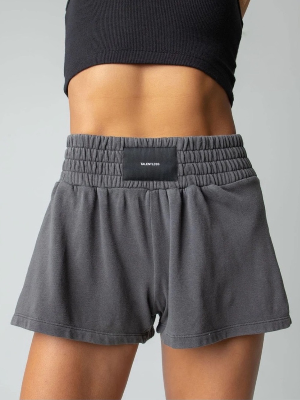 Immaculate Talentless Gray Boxing Shorts Premium Fleece Lounge Shorts Medium - Picture 2 of 9